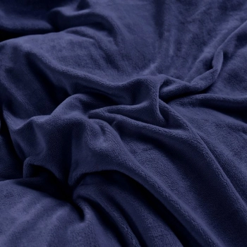 Prześcieradło na gumkę 200x220 / 25cm polarowe miś Granatowe