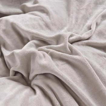 Prześcieradło na gumkę 140x200 / 25cm polarowe miś Szare 2