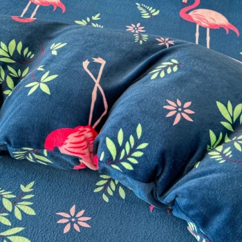 Pościel polarowa 200x220 zimowa z prześcieradłem na gumkę PP568