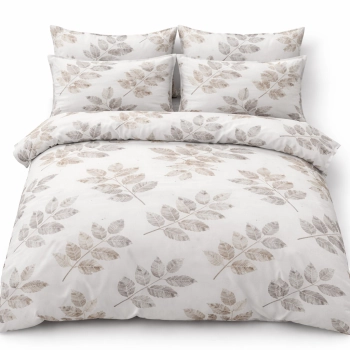 Pościel bawełna satynowa 140x200 z prześcieradłem – elegancki komplet 4cz PK493